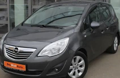 Дефлекторы окон (ветровики) Opel Meriva B 2011 (полная) (Опель Мерива) Кобра Тюнинг